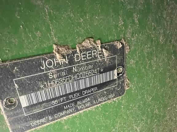 Image of John Deere 635FD equipment image 4