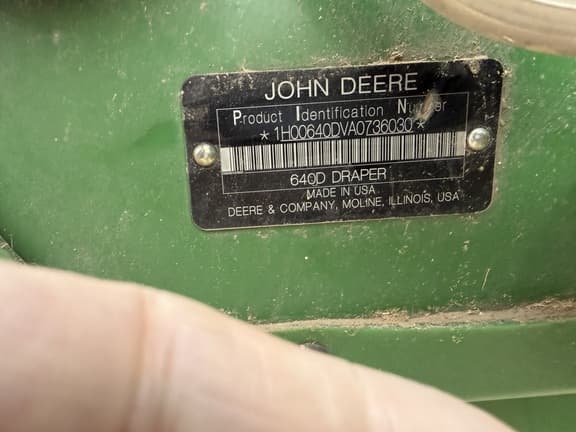 Image of John Deere 640D equipment image 4