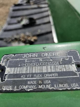 Image of John Deere 640FD equipment image 2