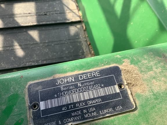 Image of John Deere 640FD equipment image 2