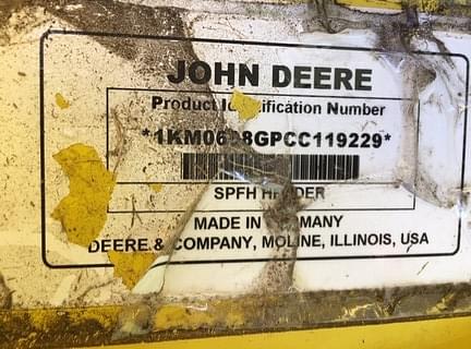 Image of John Deere 698 equipment image 3