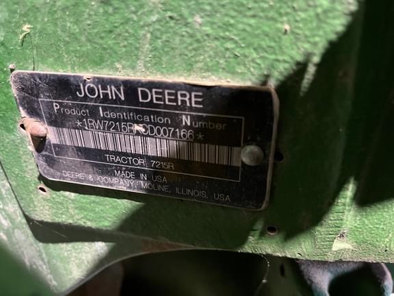 Image of John Deere 7215R equipment image 4