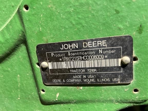 Image of John Deere 7215R equipment image 4