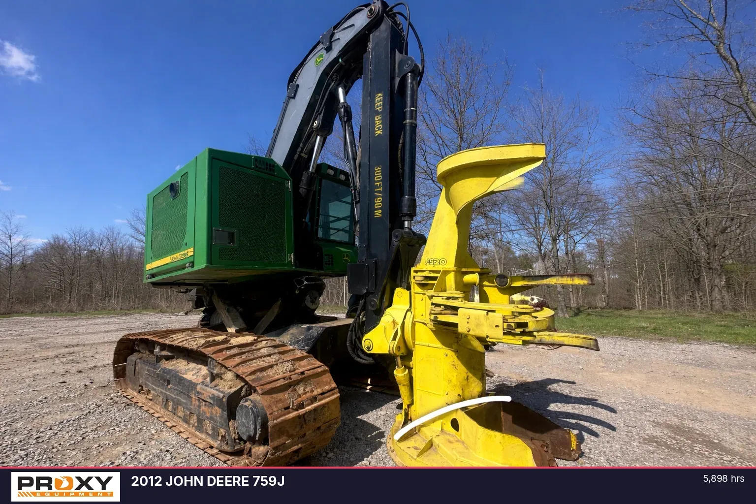 2012 John Deere 759J Equipment Image0
