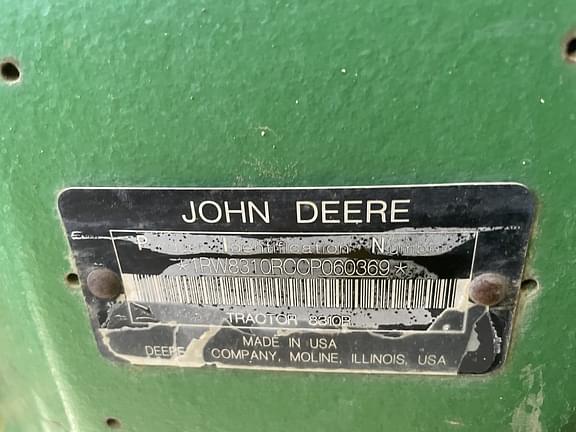 Image of John Deere 8310R equipment image 1