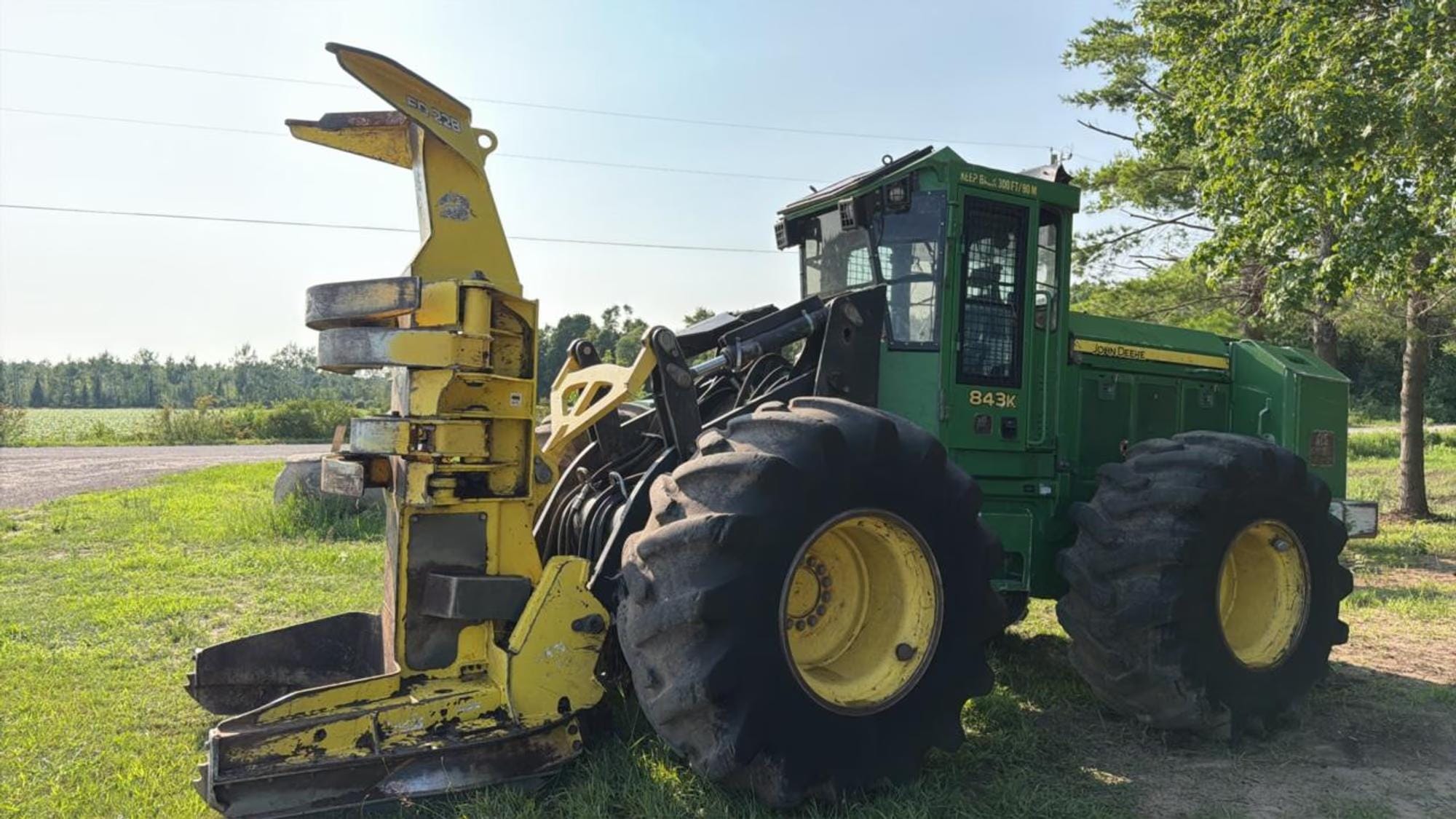2012 John Deere 843K Equipment Image0