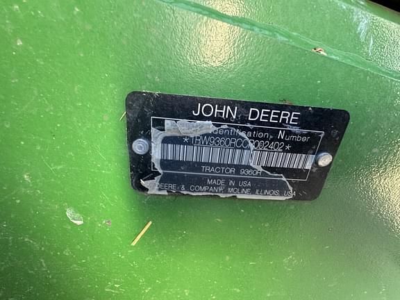 Image of John Deere 9360R equipment image 2