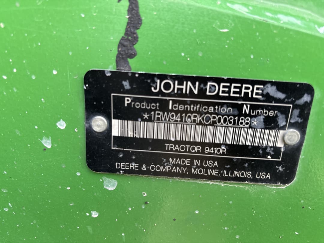 Image of John Deere 9410R Image 1