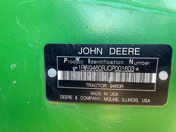 Image of John Deere 9460R equipment image 4