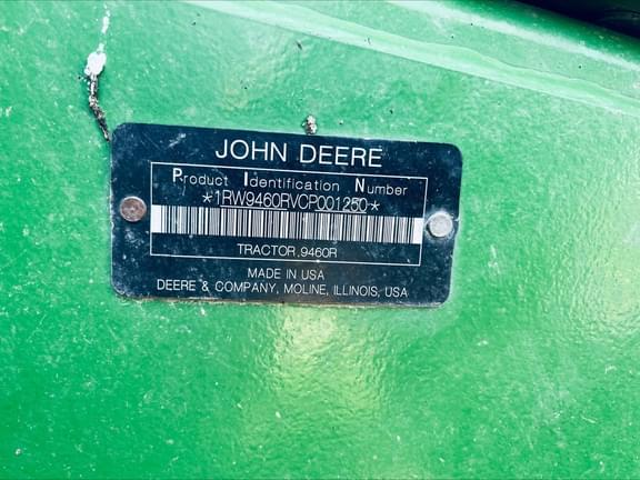 Image of John Deere 9460R equipment image 3