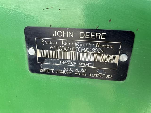 Image of John Deere 9510RT equipment image 1