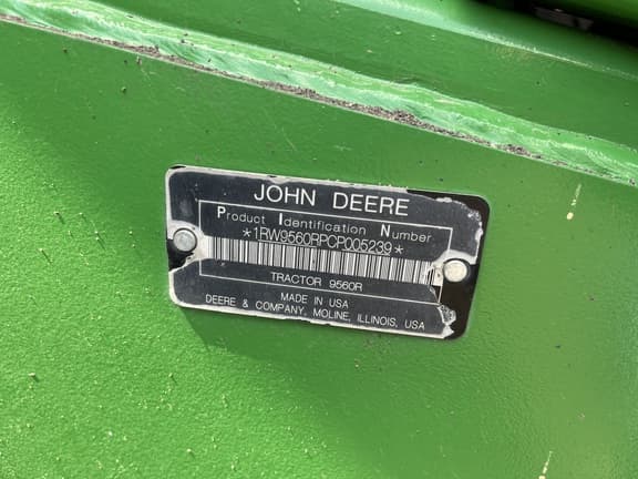 Image of John Deere 9560R equipment image 3
