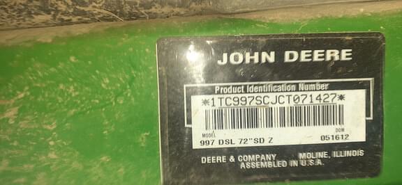 Image of John Deere 997 equipment image 2