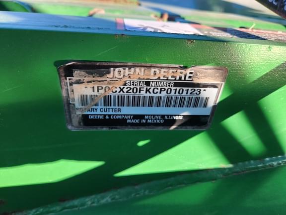 Image of John Deere CX20 equipment image 4