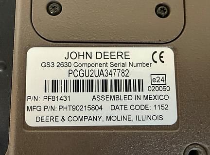 Image of John Deere GreenStar 2630 equipment image 4