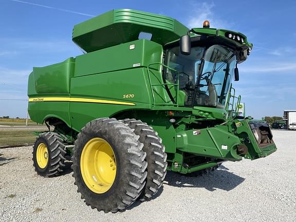 Image of John Deere S670 equipment image 3