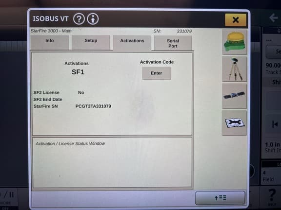 Image of John Deere StarFire 3000 Image 1