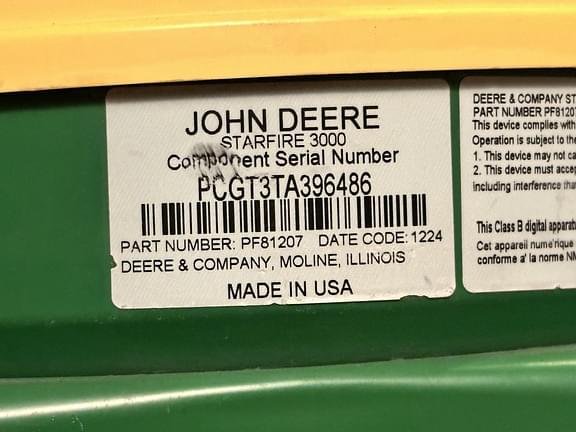 Image of John Deere StarFire 3000 Image 1