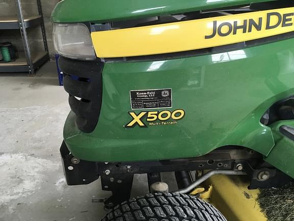 Image of John Deere X500 equipment image 4