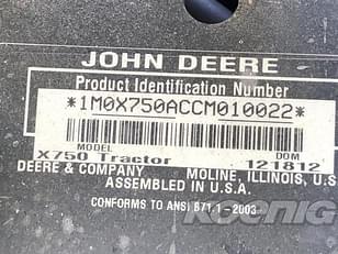 Main image John Deere X750 12