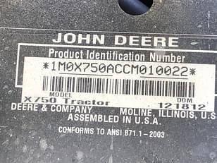 Main image John Deere X750 15