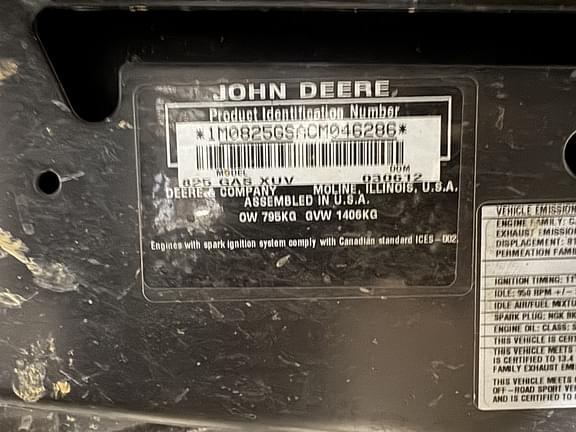 Image of John Deere Gator XUV 825i equipment image 4