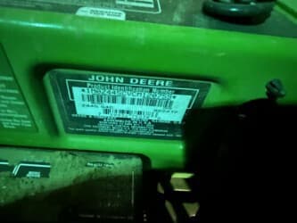 Image of John Deere Z445 equipment image 4