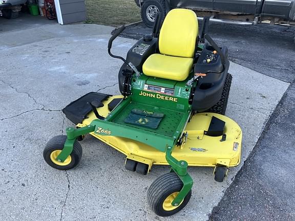 John deere z665 online for sale