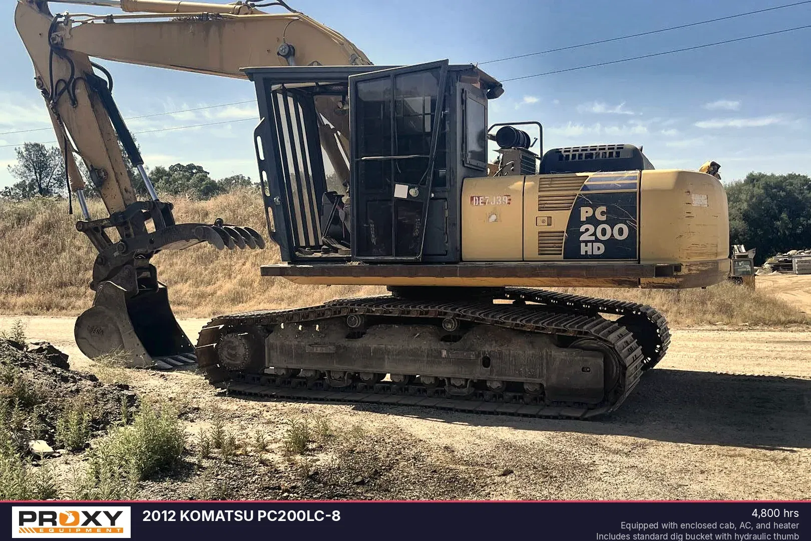 2012 Komatsu PC200LC-8 Equipment Image0
