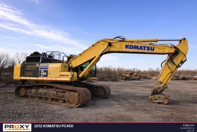 Image of Komatsu PC490LC equipment image 1