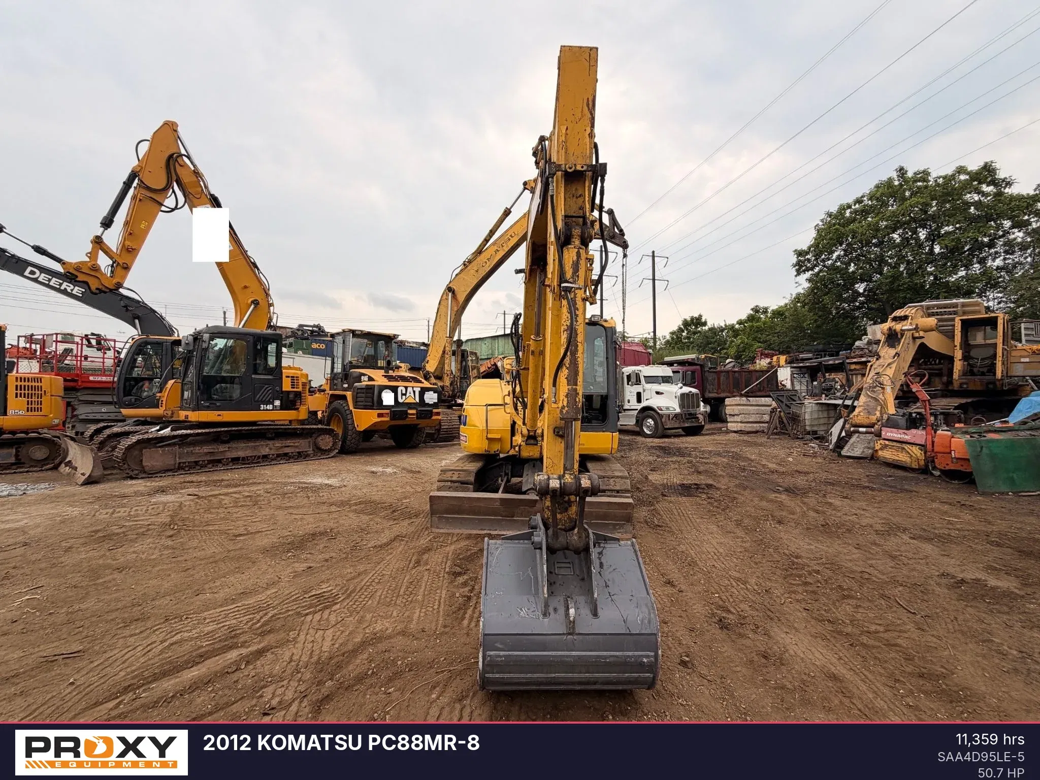 2012 Komatsu PC88MR-8 Equipment Image0