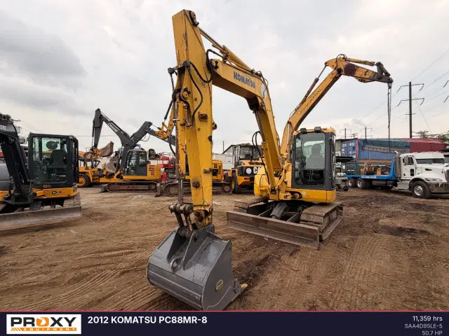 Image of Komatsu PC88MR-8 equipment image 2
