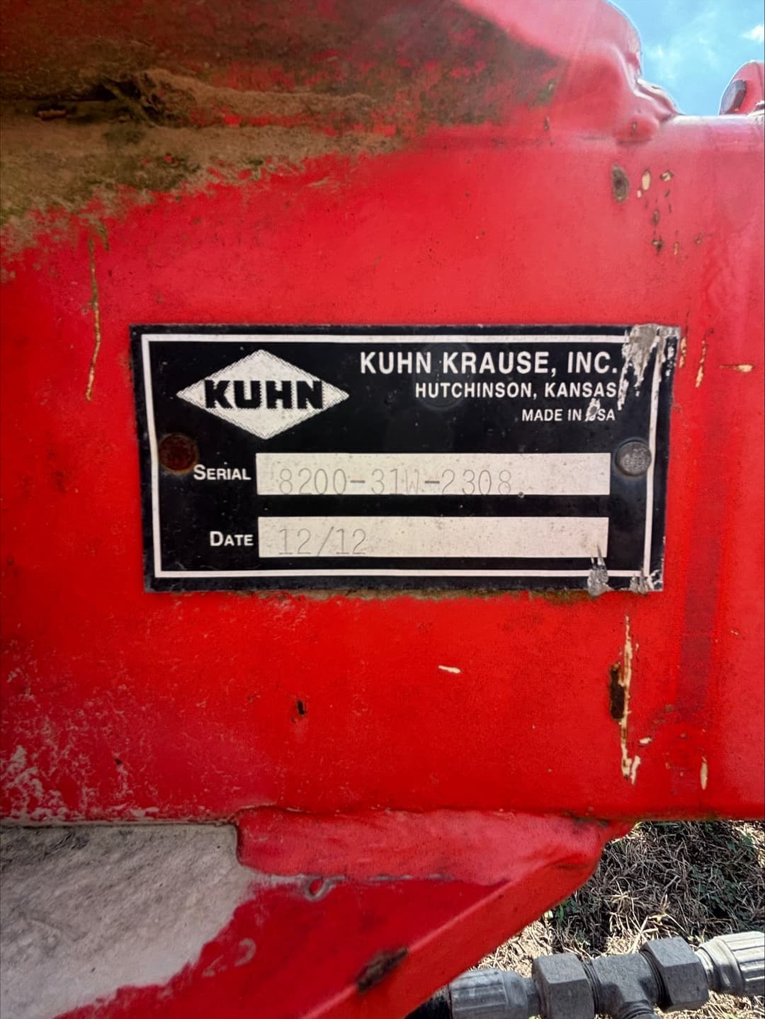 Image of Kuhn Krause 8210-31W Image 1