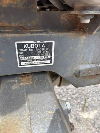 Image of Kubota M9540 equipment image 2