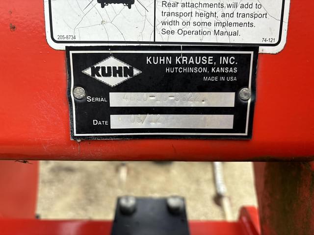 Image of Kuhn Krause Dominator 4850 equipment image 2