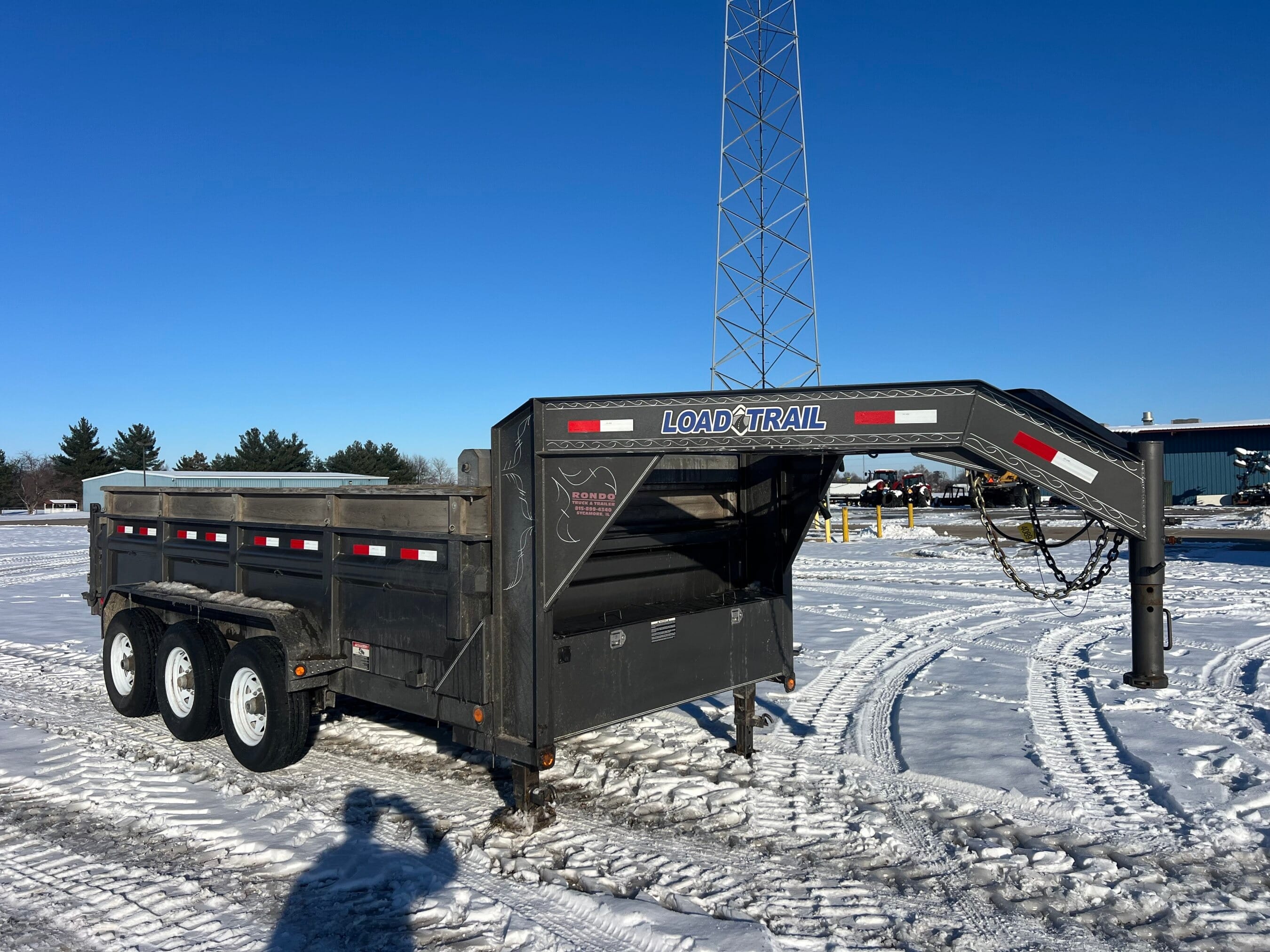 2012 Load Trail Gooseneck Dump Trailer Equipment Image0