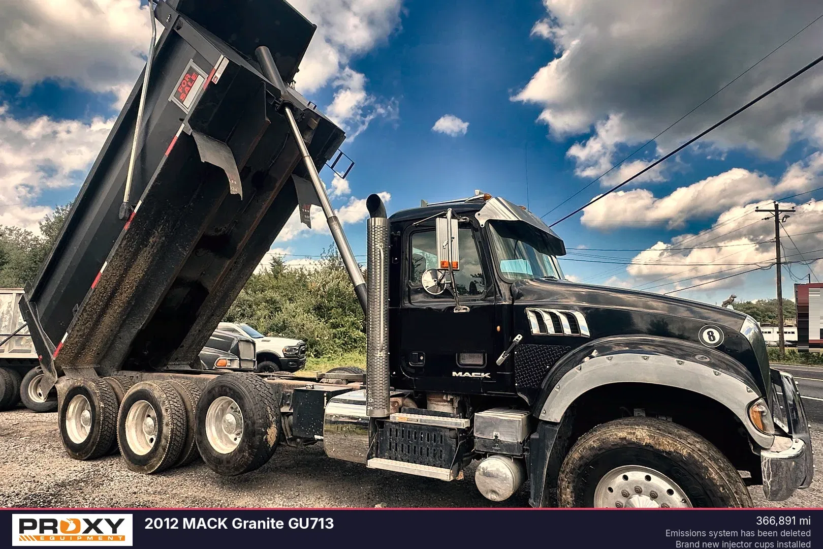 2012 Mack Granite GU713 Equipment Image0