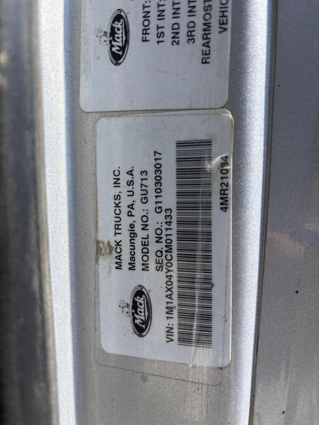 Image of Mack GU713 equipment image 4