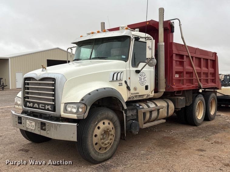 2012 Mack GU713 Equipment Image0
