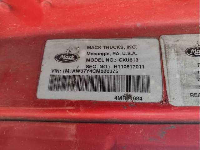 Image of Mack Pinnacle CXU613 equipment image 4