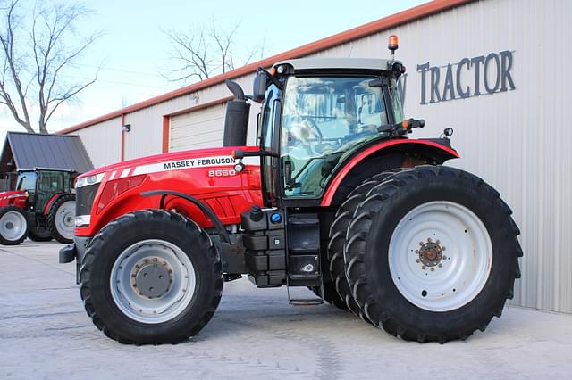 Image of Massey Ferguson 8660 equipment image 1