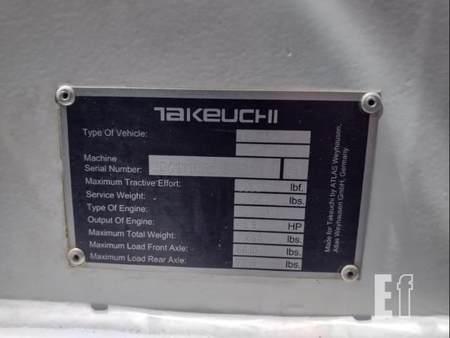 Image of Takeuchi TW65 equipment image 4