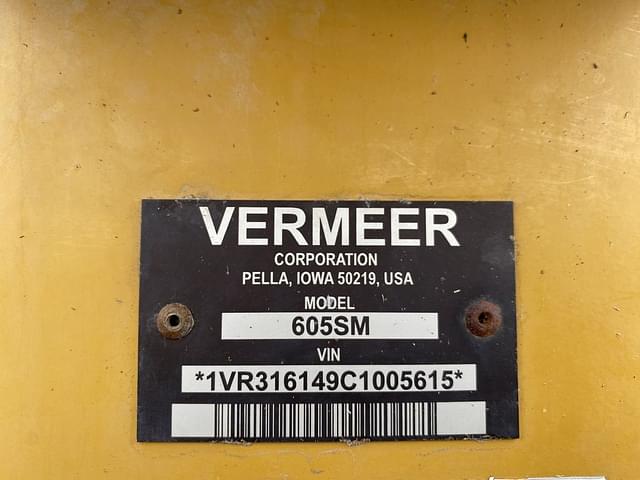 Image of Vermeer 605SM equipment image 4