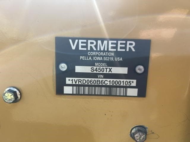 Image of Vermeer  S450TX equipment image 4