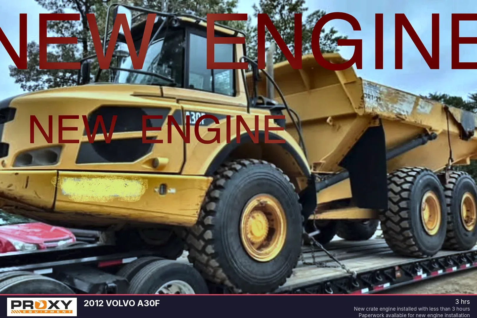 2012 Volvo A30F Equipment Image0