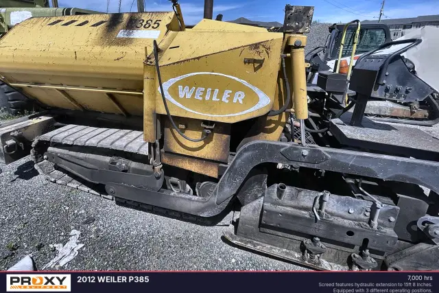 Image of Weiler P385 equipment image 2