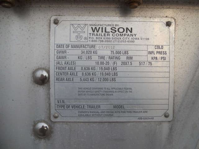 Image of Wilson DWH-500 equipment image 4