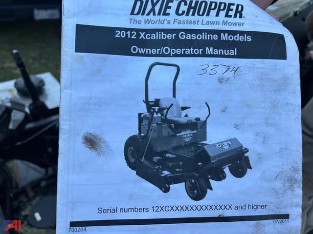Image of Dixie Chopper XCaliber 3374 equipment image 3