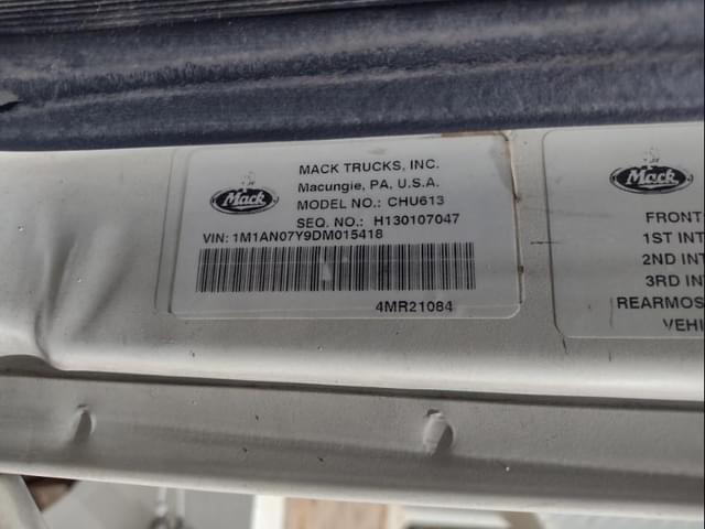 Image of Mack CHU613 equipment image 4
