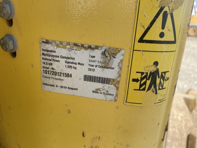 Image of Bomag BMP8500 equipment image 4